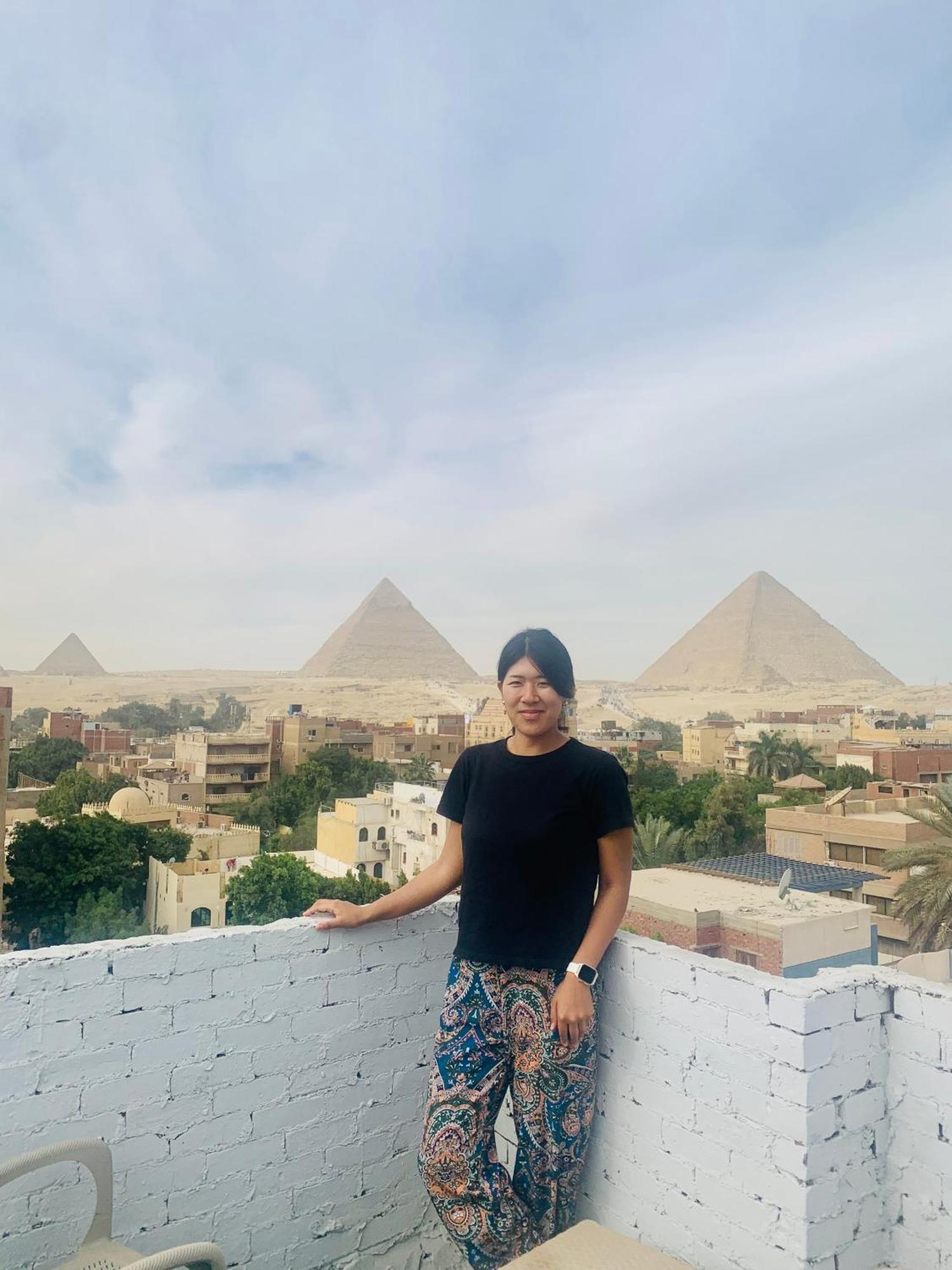 Loay Pyramids View Apartment Cairo Exterior photo