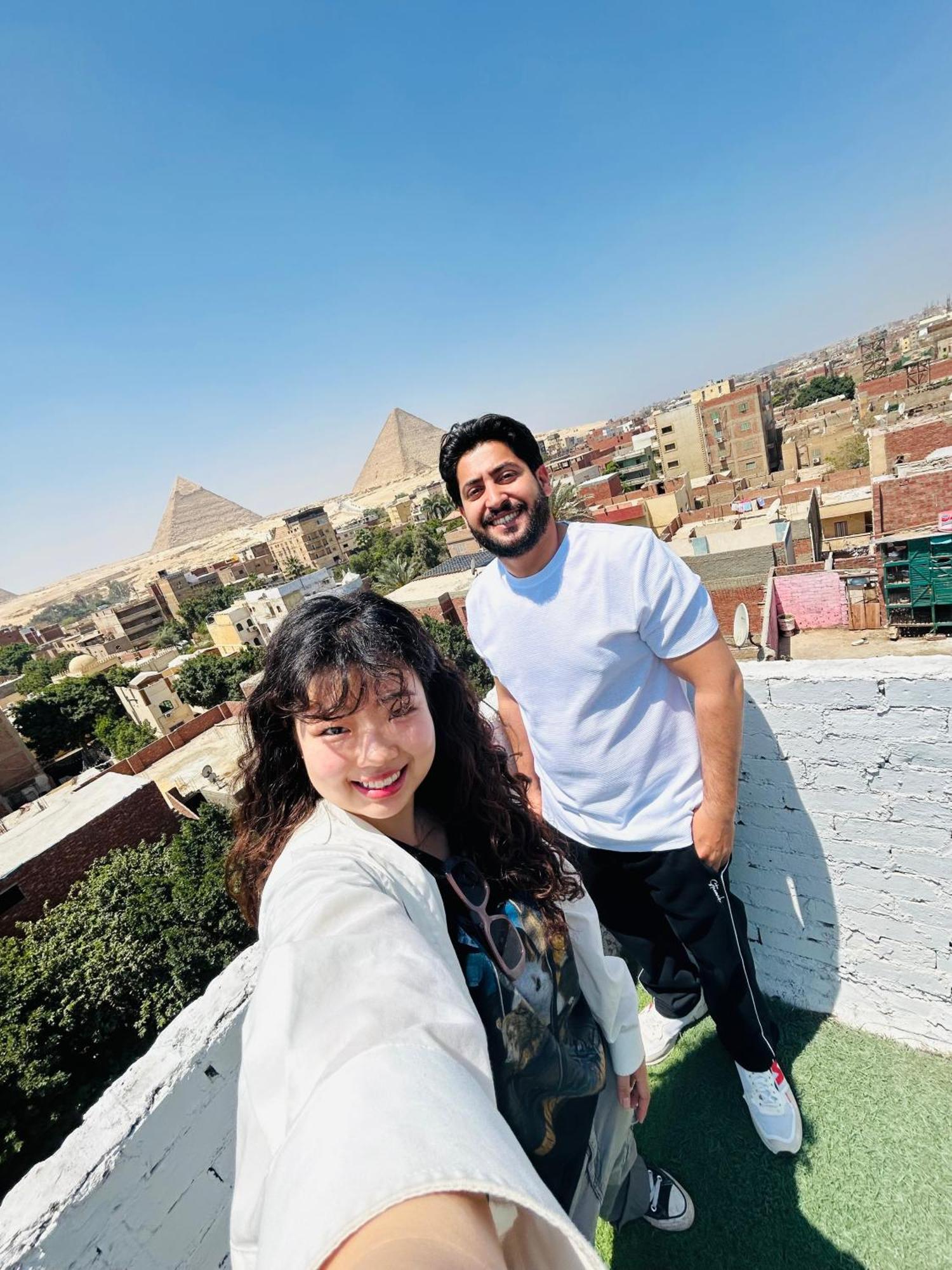 Loay Pyramids View Apartment Cairo Exterior photo
